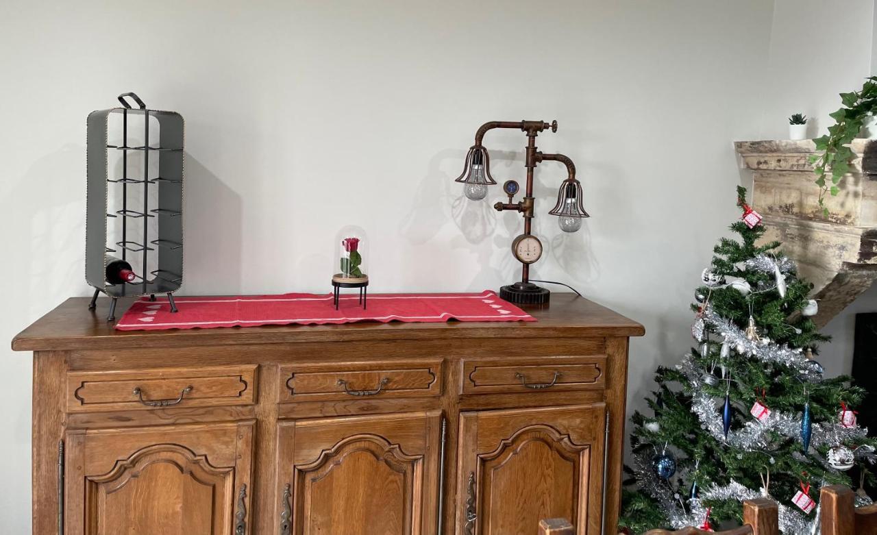 Chez La Rose Luxueuse Cottage Avec Jacuzzi Rouvres-la-Chétive Dış mekan fotoğraf